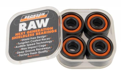 Bronson Speed Co. Bearings Raw (Pack of 8)